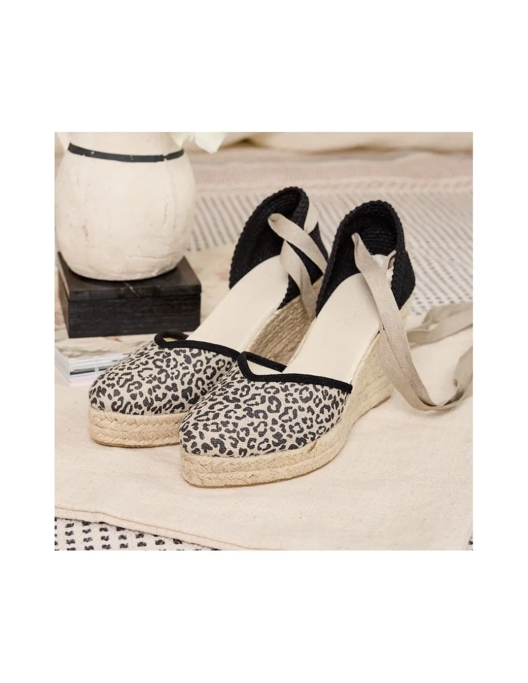 MONPIEL Alparga Elba Animal Print*Mujer Outlet Mujer|Alpargatas Esparto