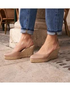 MONPIEL Alpargata de Piel Cuna Siros*Mujer Alpargatas Esparto