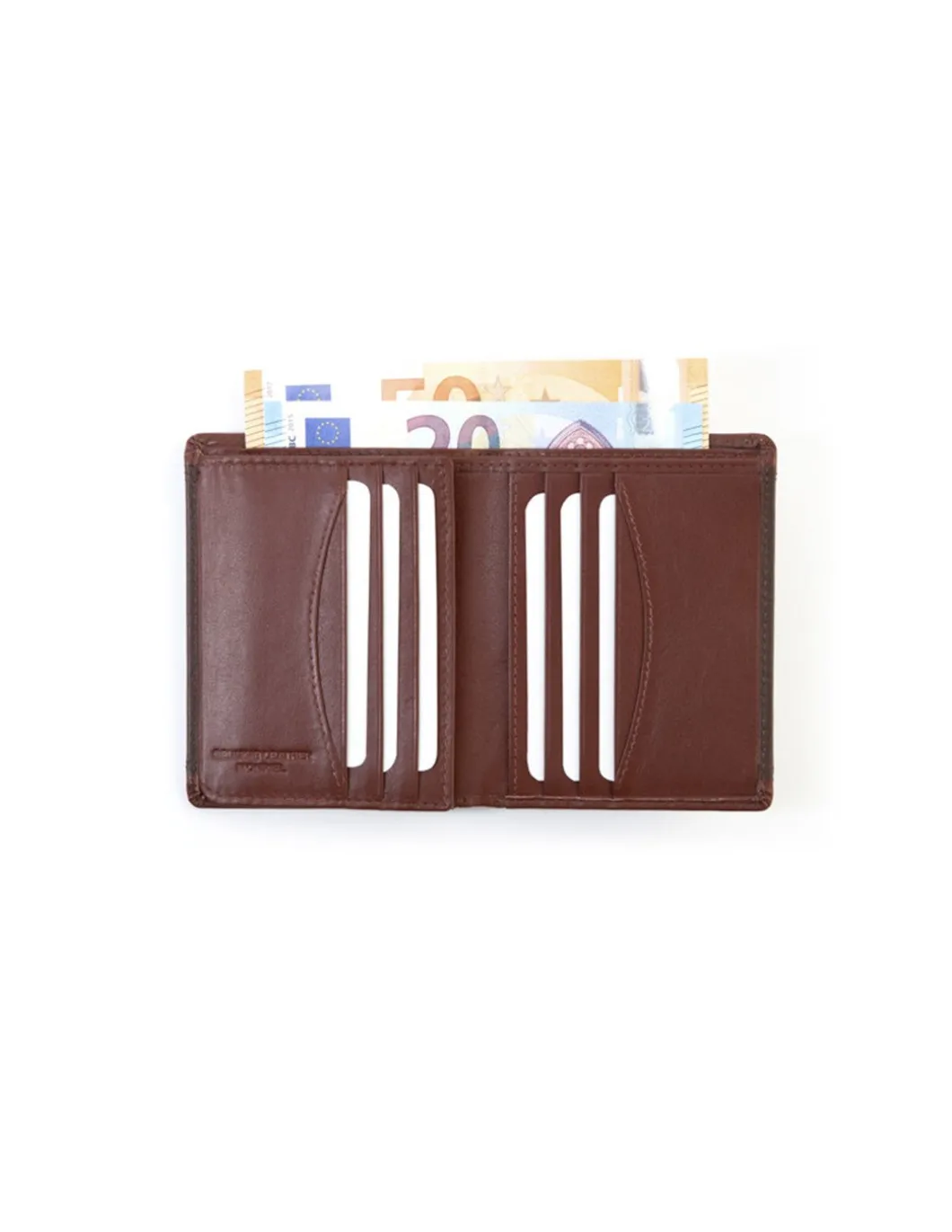 MONPIEL Billetero Basico de piel Lago*Hombre Carteras Hombre Piel