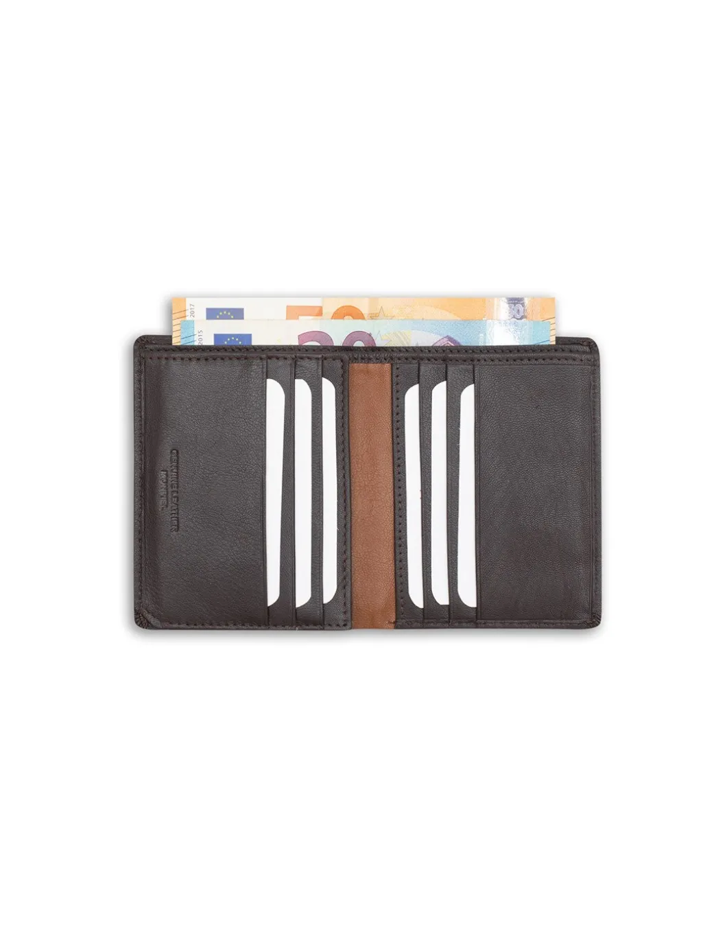 MONPIEL Billetero Basico Raya Lateral*Hombre Carteras Hombre Piel