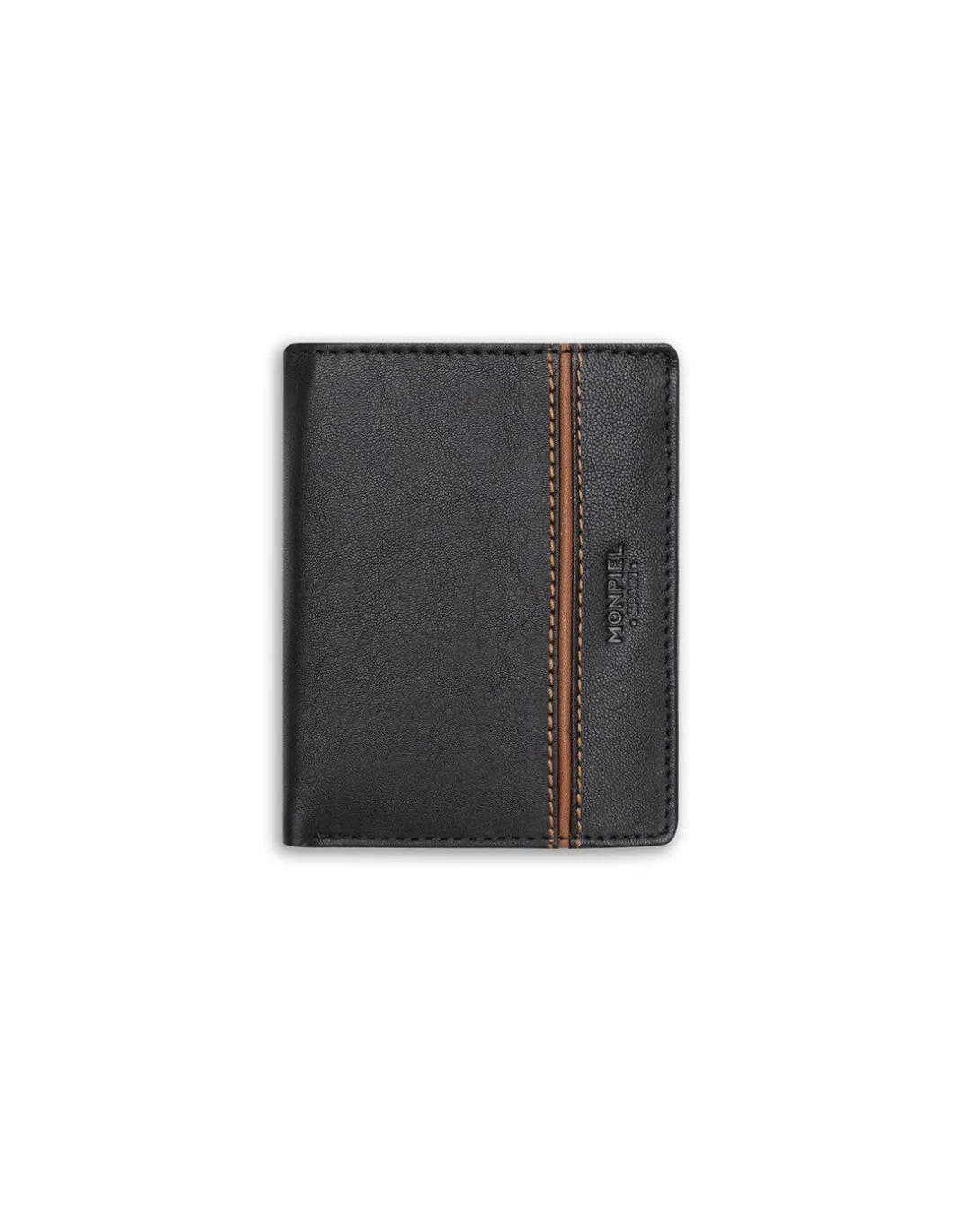 MONPIEL Billetero Basico Raya Lateral*Hombre Carteras Hombre Piel