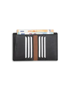 MONPIEL Billetero Basico Raya Lateral*Hombre Carteras Hombre Piel