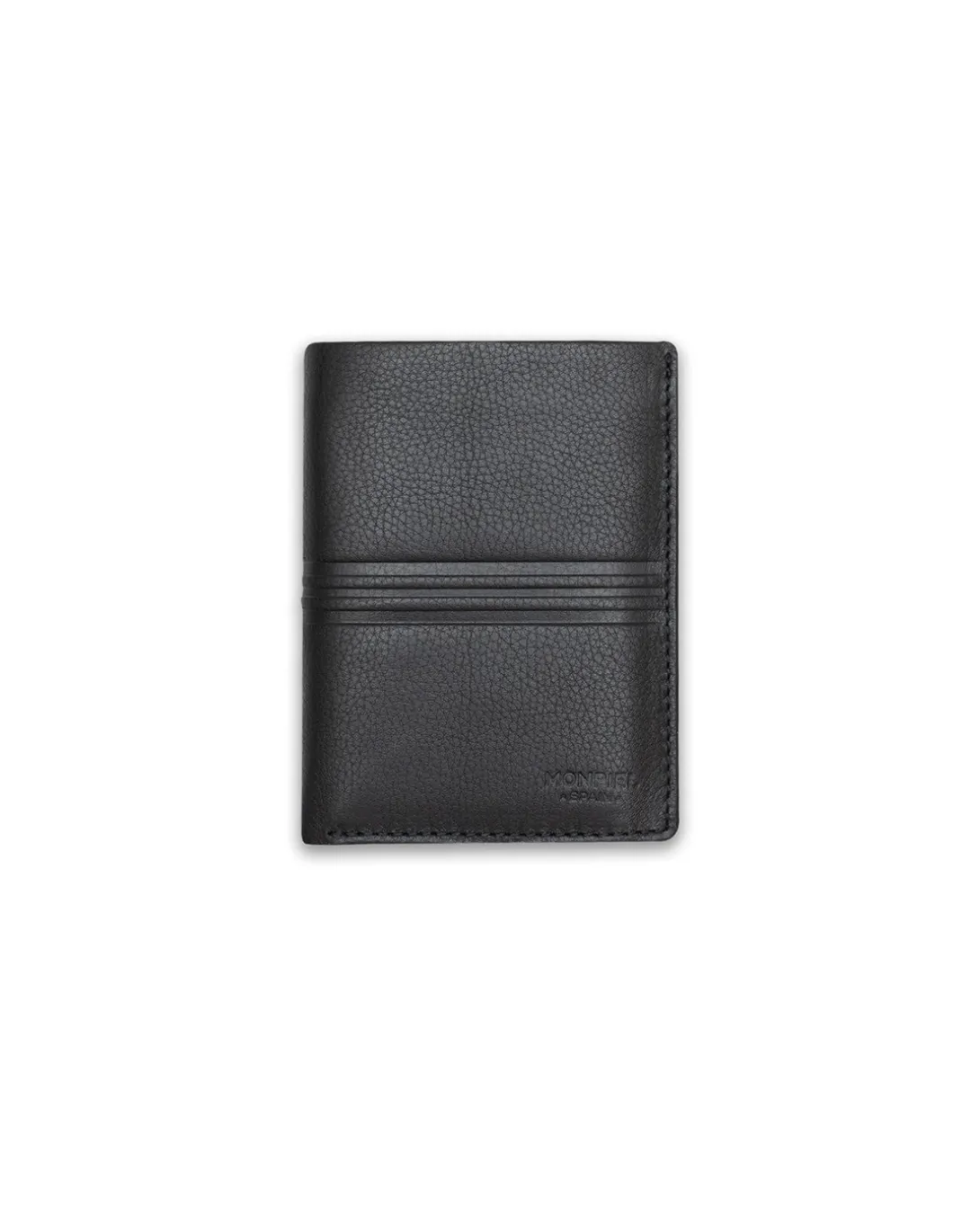 MONPIEL Billetero con Broche Interior y Monedero Cuero*Hombre Carteras Hombre Piel