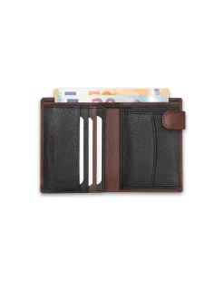 MONPIEL Billetero con Broche y Monedero Dentro Cuero*Hombre Carteras Hombre Piel