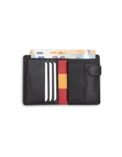 MONPIEL Billetero con Broche y Monedero Bandera Espana*Hombre Carteras Hombre Piel