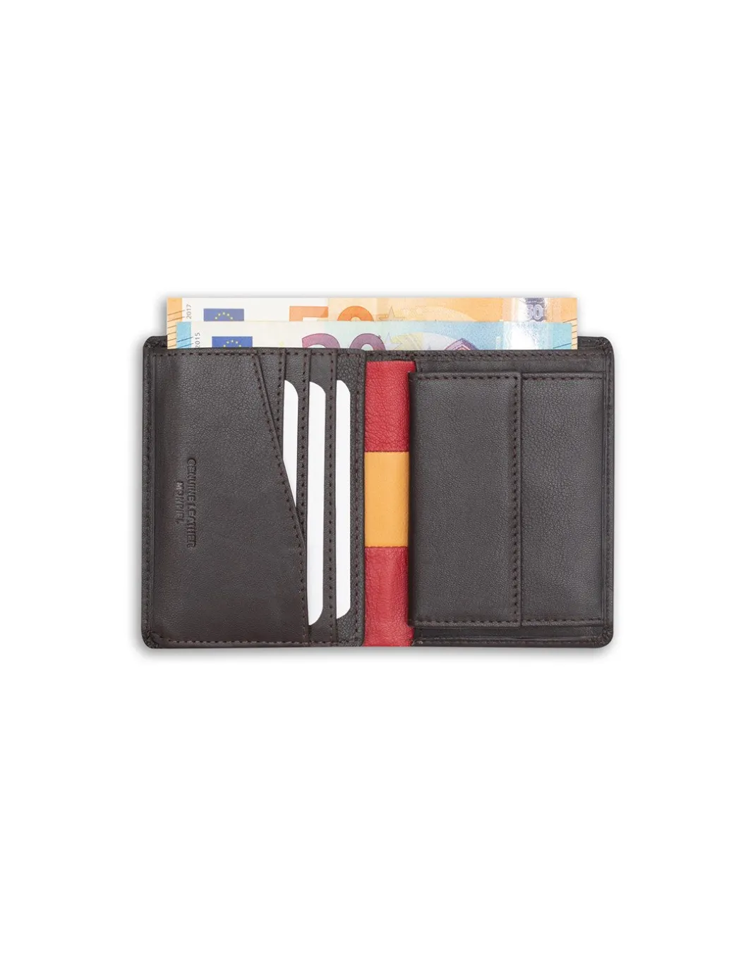 MONPIEL Billetero con Monedero Bandera Espana*Hombre Carteras Hombre Piel