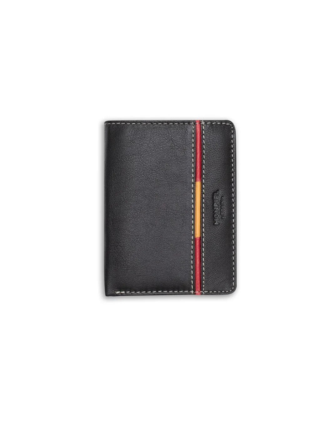 MONPIEL Billetero con Monedero Bandera Espana*Hombre Carteras Hombre Piel