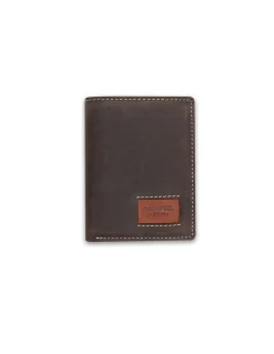 MONPIEL Billetero con Monedero Dentro Parche con Logo*Hombre Outlet Hombre|Carteras Hombre Piel