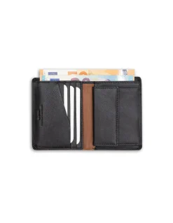 MONPIEL Billetero con Monedero Raya Lateral*Hombre Carteras Hombre Piel