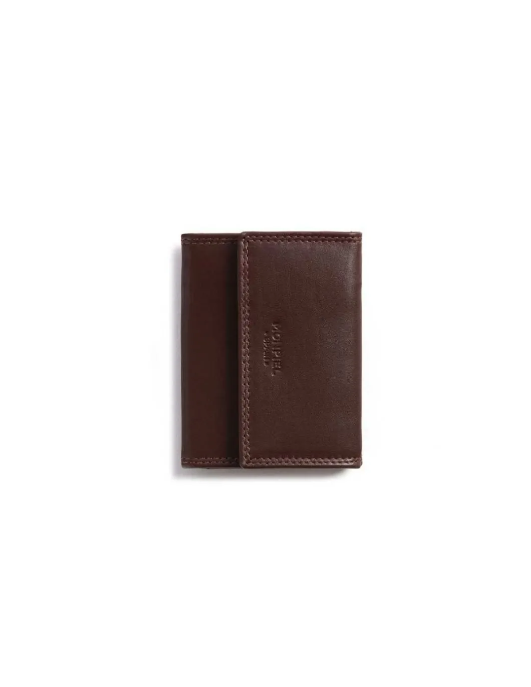 MONPIEL Billetero doble costura Monedero Pequeno Sky*Hombre Monederos Piel Hombre|Carteras Hombre Piel