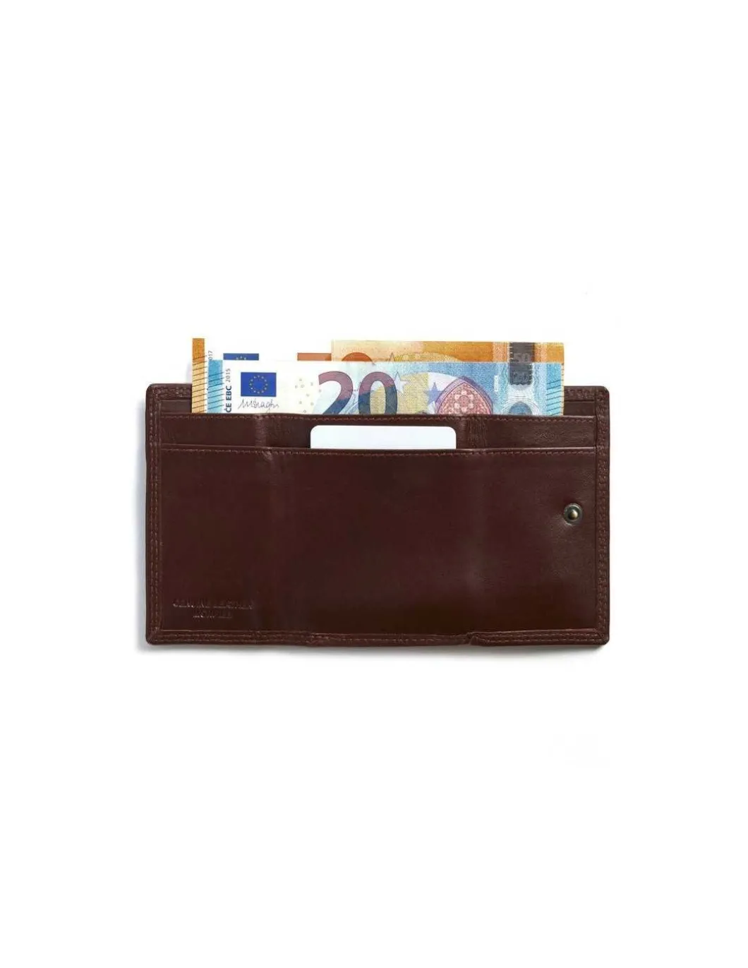 MONPIEL Billetero doble costura Monedero Pequeno Sky*Hombre Monederos Piel Hombre|Carteras Hombre Piel