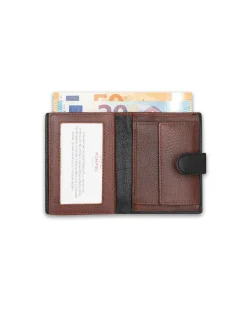 MONPIEL Billetero Pequeno con Monedero y Broche Central Cuero*Hombre Carteras Hombre Piel