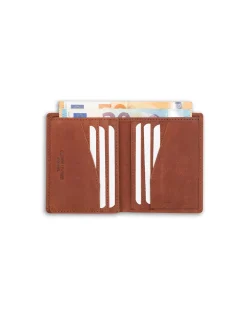 MONPIEL Billetero Simple Parche con Logo*Hombre Outlet Hombre|Carteras Hombre Piel