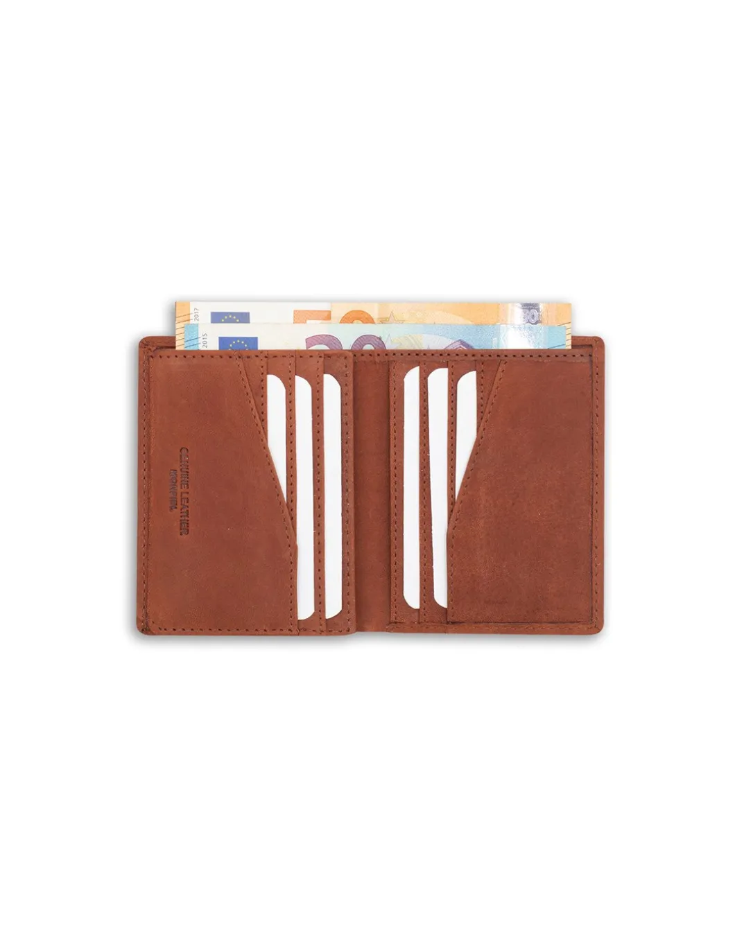 MONPIEL Billetero Simple Parche con Logo*Hombre Outlet Hombre|Carteras Hombre Piel
