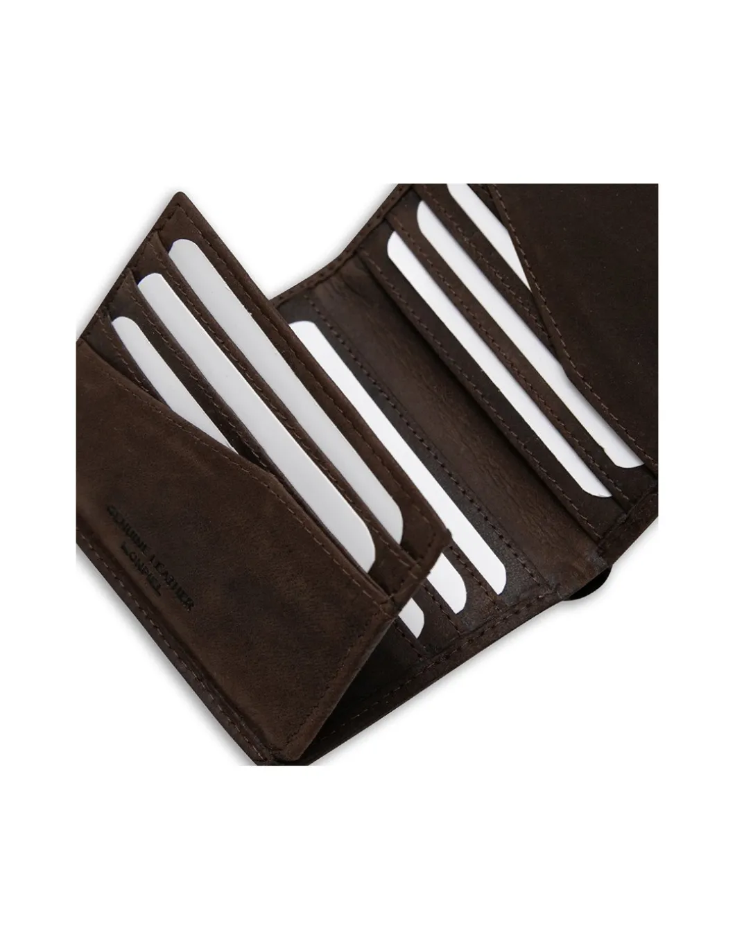 MONPIEL Billetero Simple Parche con Logo*Hombre Outlet Hombre|Carteras Hombre Piel