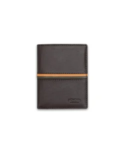 MONPIEL Billetero Simple Rayas a Color*Hombre Carteras Hombre Piel
