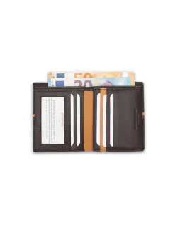 MONPIEL Billetero Simple Rayas a Color*Hombre Carteras Hombre Piel