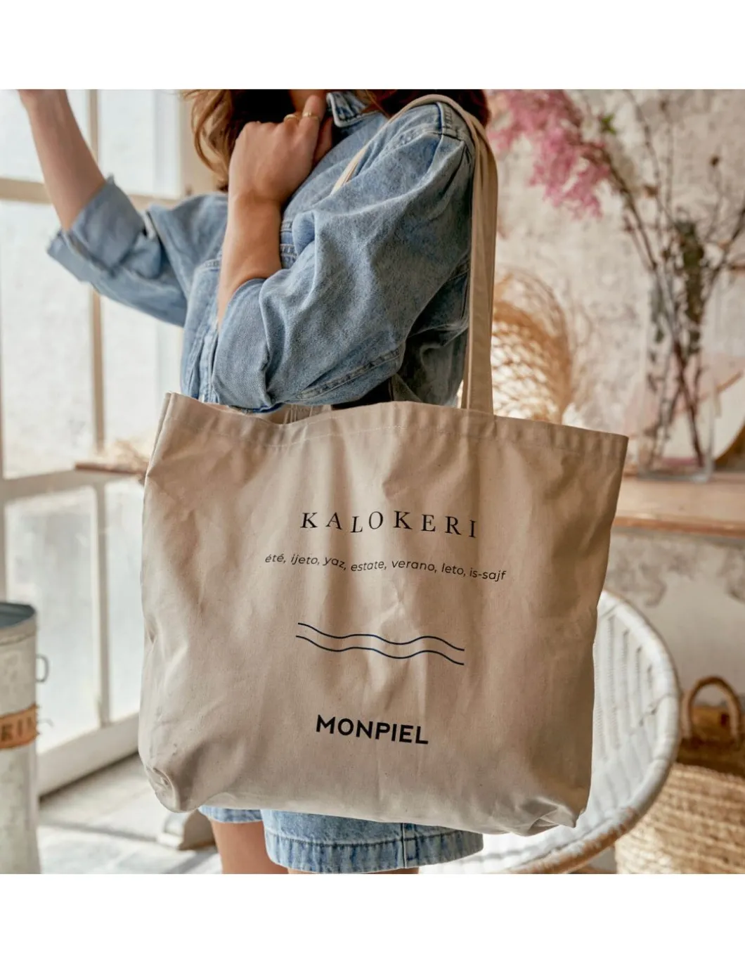 MONPIEL Bolsa Algodon 100% KALOKERI*Mujer Otros Accesorios|Otros Accesorios