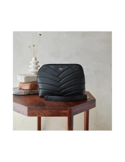 MONPIEL Bolso Acolchado de Piel con Cadena Oro*Mujer Bolsos De Piel Medianos|Bolsos Piel Mujer