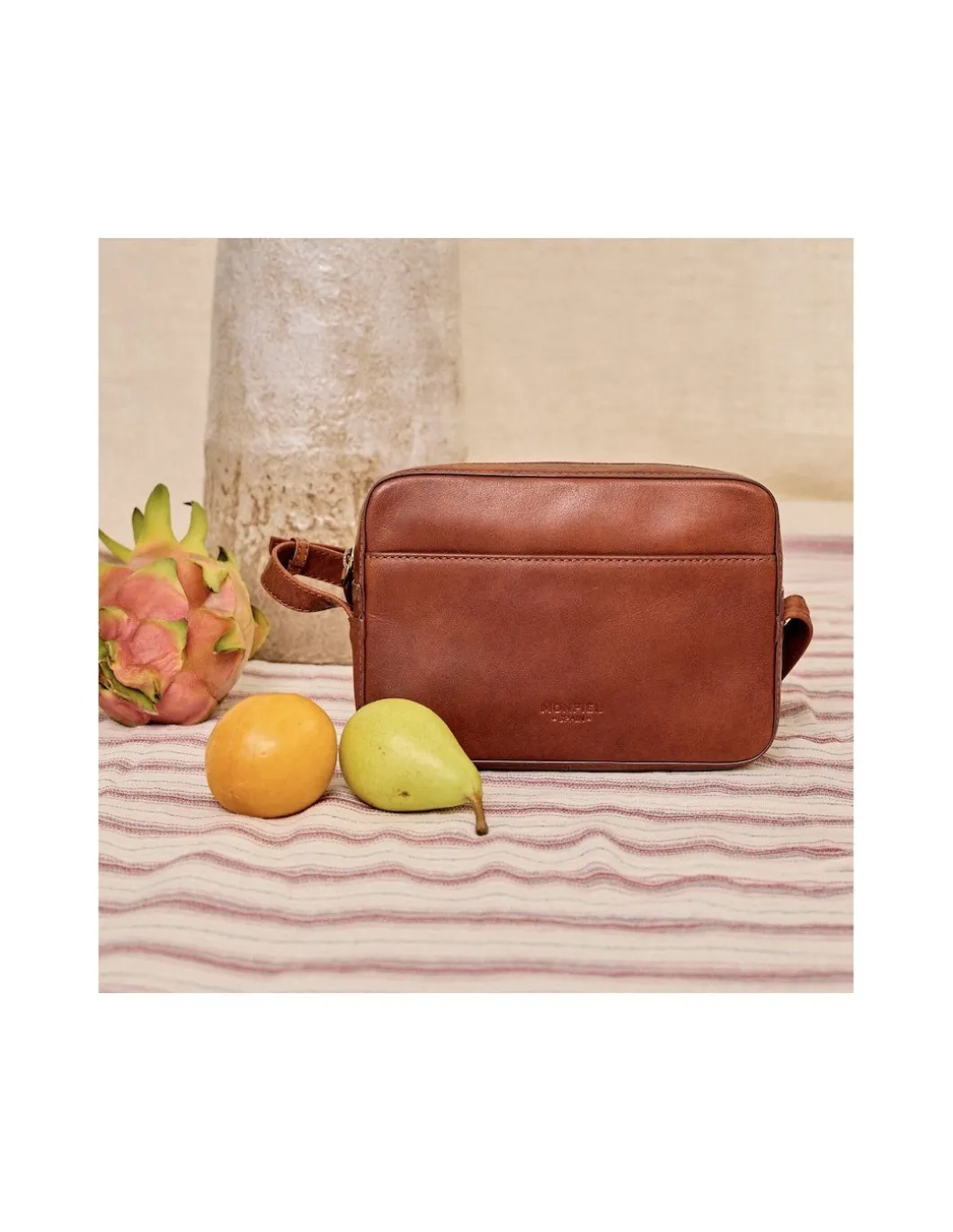 MONPIEL Bolso Bandolera Basic*Mujer Bolsos De Piel Pequeños|Bolsos Piel Mujer