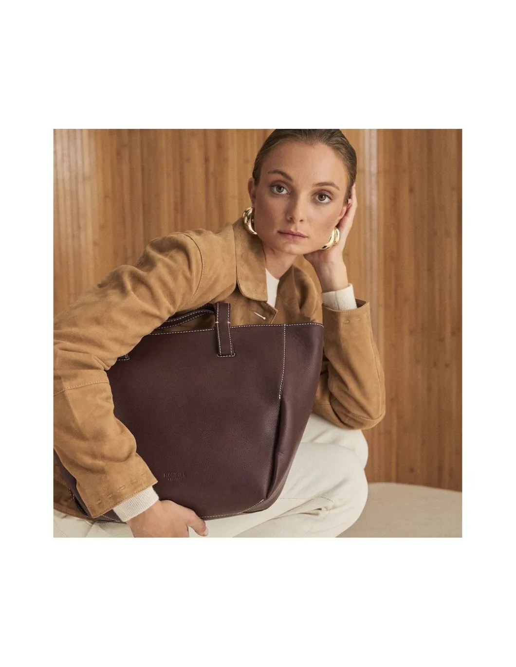 MONPIEL Bolso Canasto Piel*Mujer Outlet Mujer|Bolsos De Piel Grandes