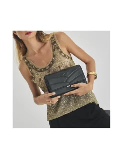 MONPIEL Bolso Cartera de mano de piel mujer Venecia*Mujer Bolsos De Piel Pequeños|Bolsos Piel Mujer