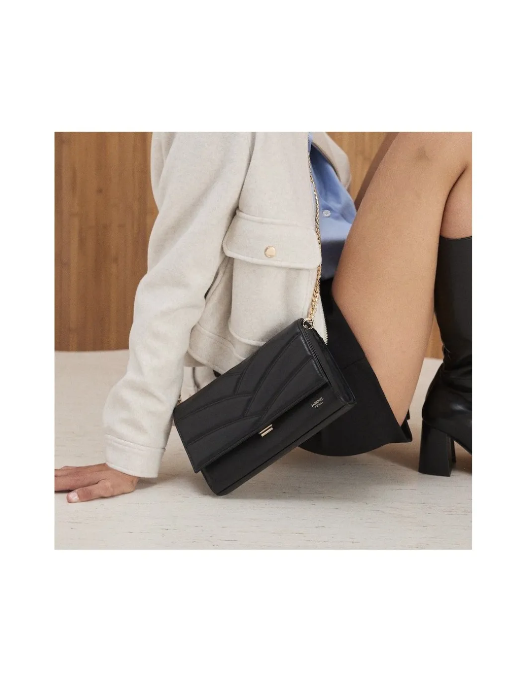 MONPIEL Bolso Cartera de mano de piel mujer Venecia*Mujer Bolsos De Piel Pequeños|Bolsos Piel Mujer