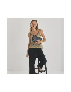 MONPIEL Bolso Cartera de mano de piel mujer Venecia*Mujer Bolsos De Piel Pequeños|Bolsos Piel Mujer