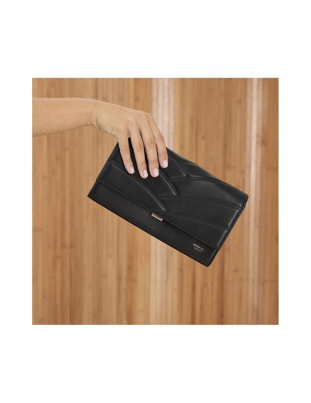 MONPIEL Bolso Cartera de mano de piel mujer Venecia*Mujer Bolsos De Piel Pequeños|Bolsos Piel Mujer