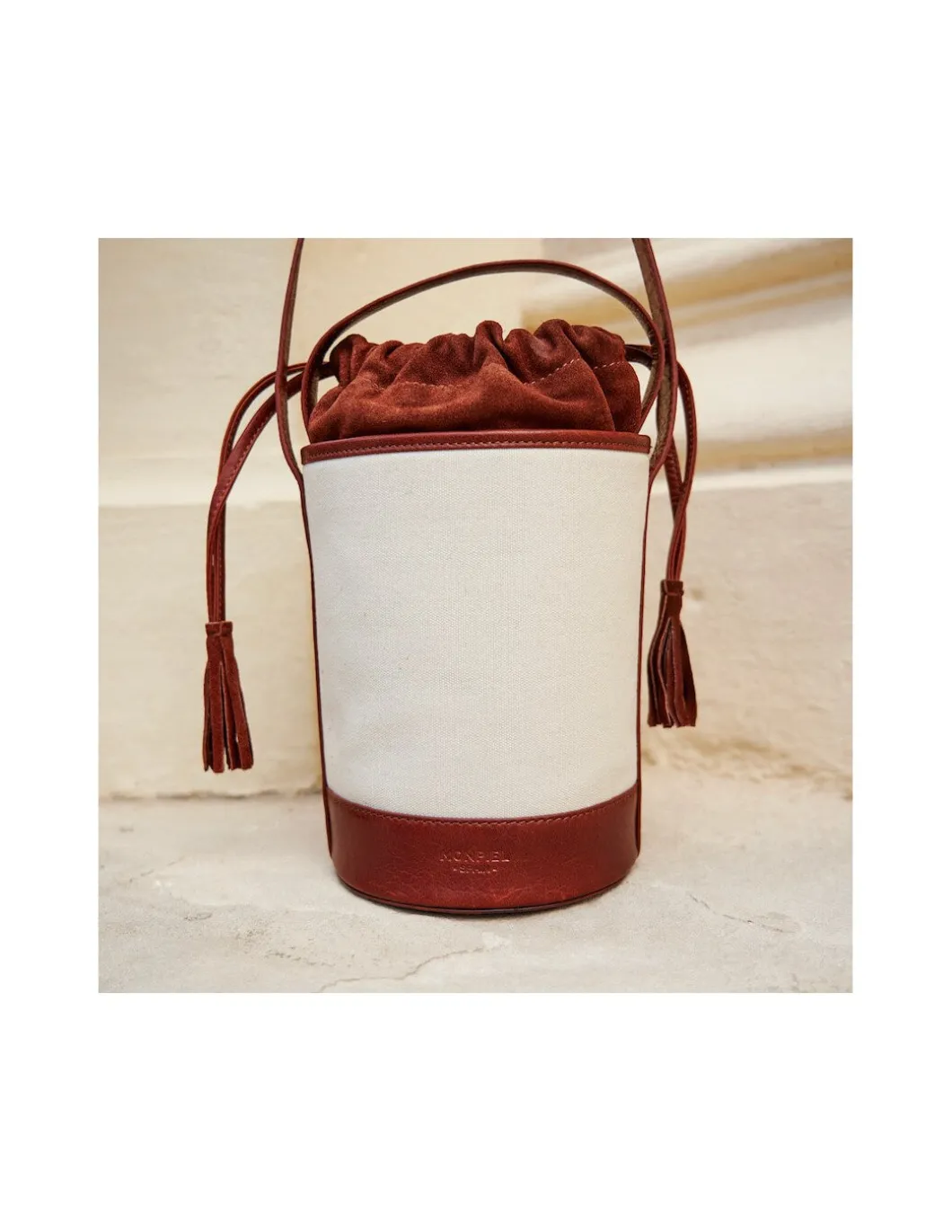 MONPIEL Bolso Cubo Canva Pequeno*Mujer Bolsos De Piel Pequeños|Bolsos Piel Mujer