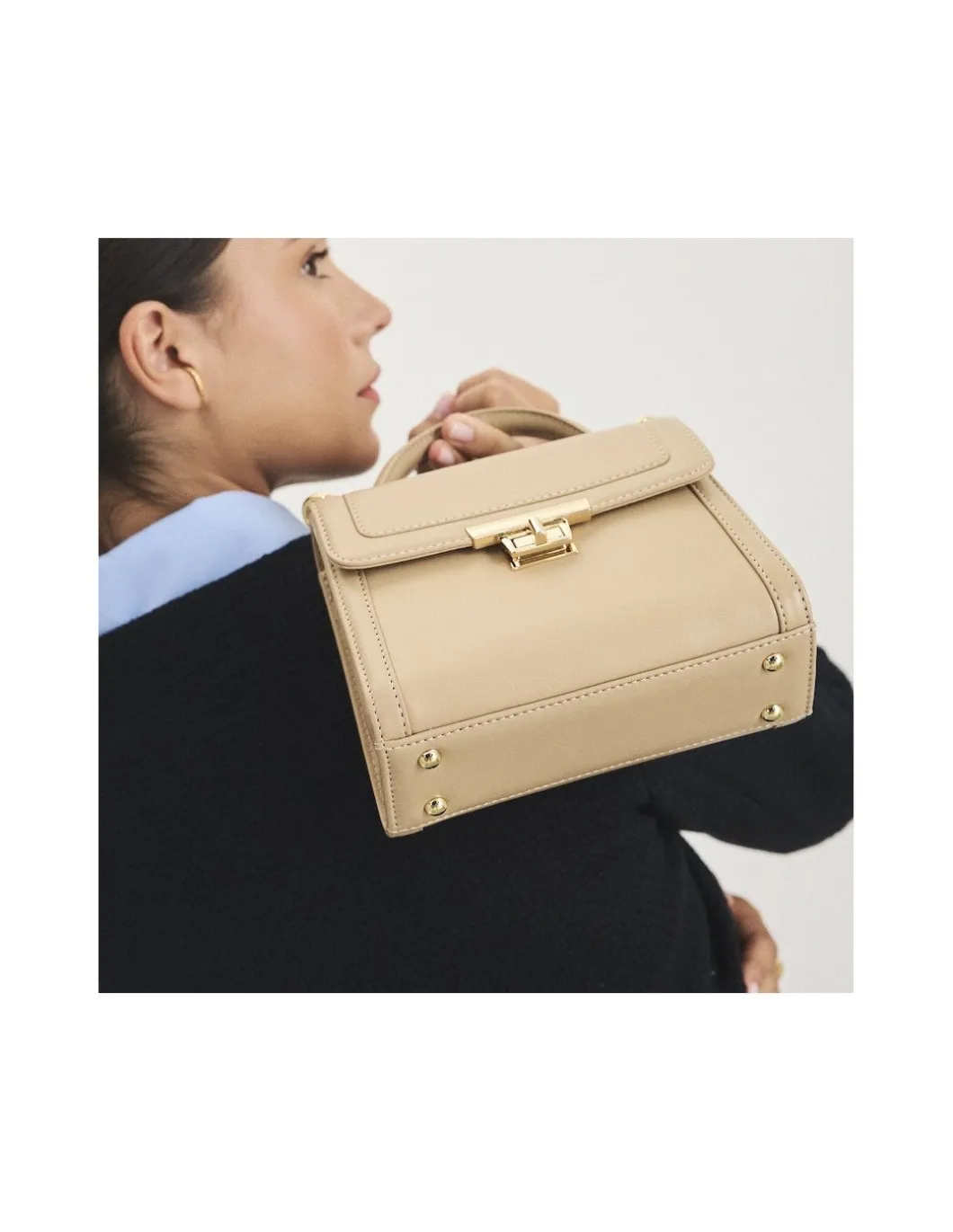 MONPIEL Bolso de piel mujer pequeno 60’s*Mujer Bolsos De Piel Pequeños|Bolsos Piel Mujer