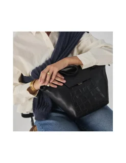 MONPIEL Bolso de piel mujer Tote Bag Paris Coco*Mujer Bolsos De Piel Medianos|Bolsos Piel Mujer