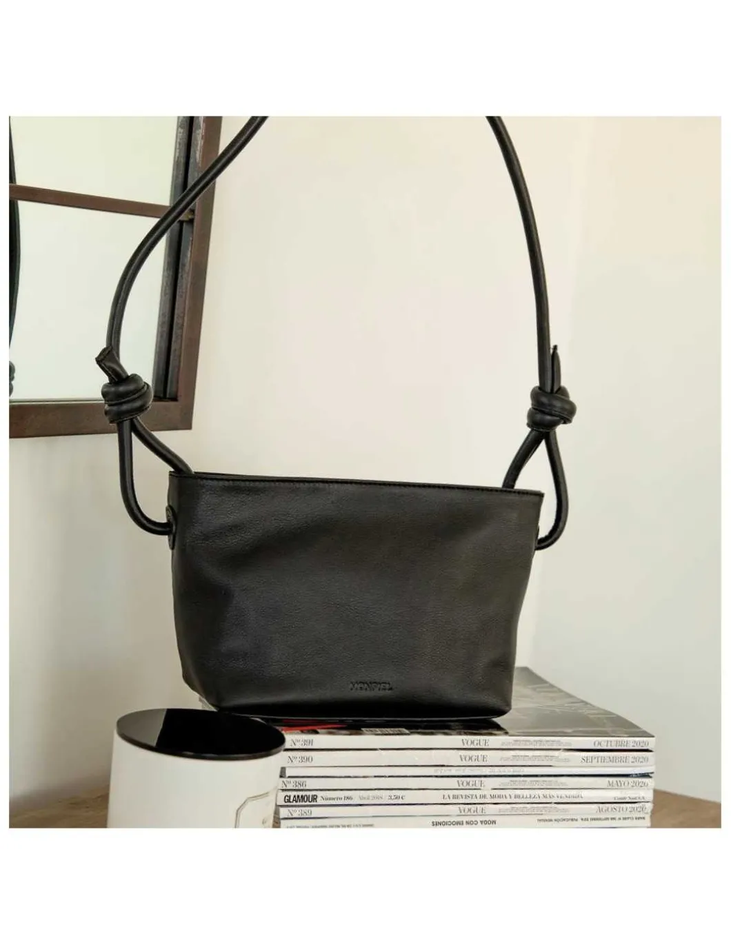 MONPIEL Bolso Nudos Pequeno*Mujer Bolsos De Piel Medianos|Bolsos Piel Mujer
