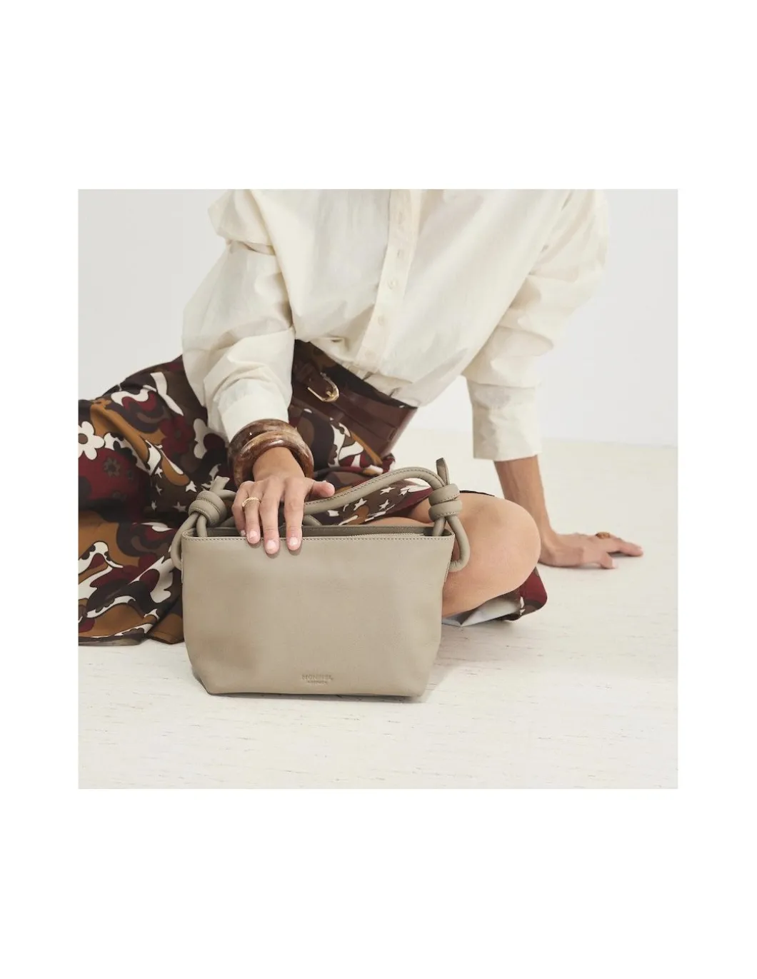 MONPIEL Bolso Nudos Pequeno*Mujer Bolsos De Piel Medianos|Bolsos Piel Mujer