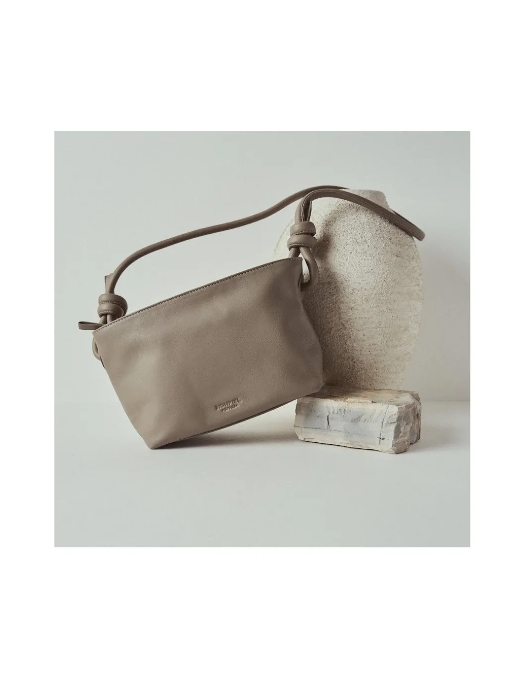 MONPIEL Bolso Nudos Pequeno*Mujer Bolsos De Piel Medianos|Bolsos Piel Mujer