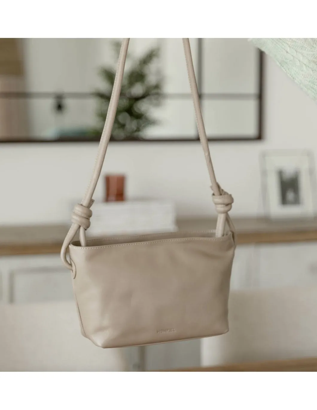 MONPIEL Bolso Nudos Pequeno*Mujer Bolsos De Piel Medianos|Bolsos Piel Mujer