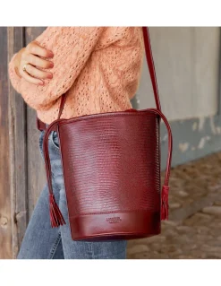 MONPIEL Bolso Redondo Cubo*Mujer Bolsos De Piel Grandes|Bolsos Piel Mujer