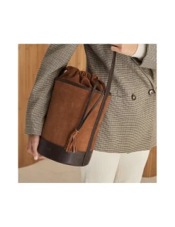 MONPIEL Bolso Redondo Cubo*Mujer Bolsos De Piel Grandes|Bolsos Piel Mujer