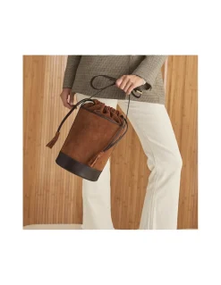 MONPIEL Bolso Redondo Cubo*Mujer Bolsos De Piel Grandes|Bolsos Piel Mujer