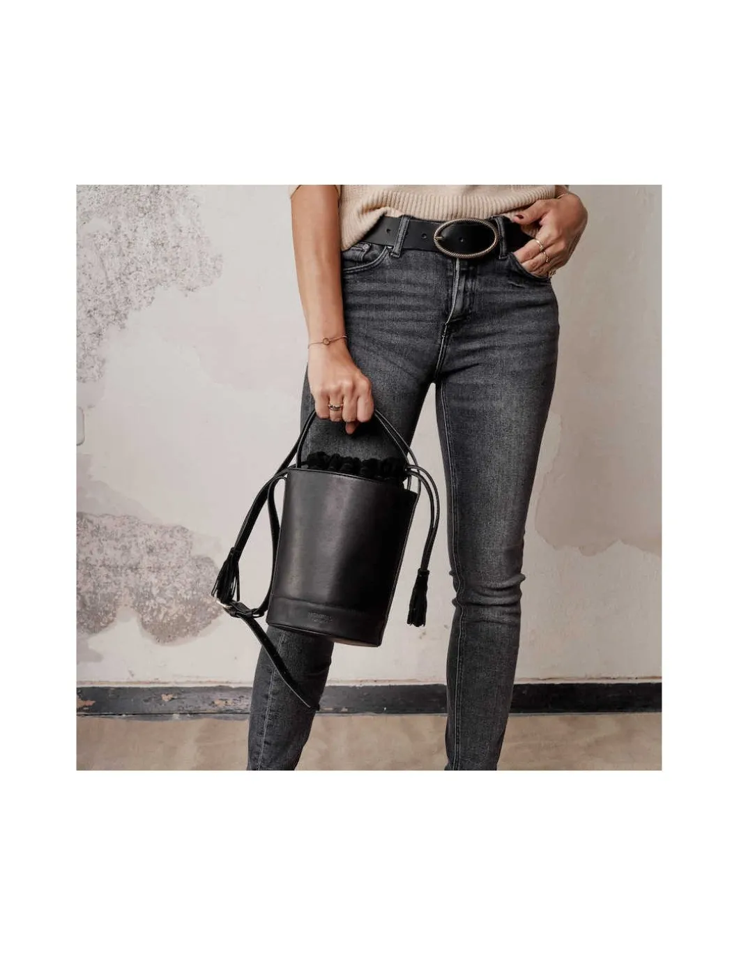 MONPIEL Bolso Redondo Cubo Pequeno*Mujer Bolsos De Piel Pequeños|Bolsos Piel Mujer