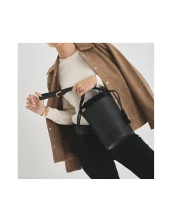 MONPIEL Bolso Redondo Cubo Pequeno*Mujer Bolsos De Piel Pequeños|Bolsos Piel Mujer