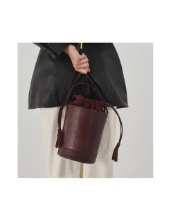 MONPIEL Bolso Redondo Cubo Pequeno*Mujer Bolsos De Piel Pequeños|Bolsos Piel Mujer