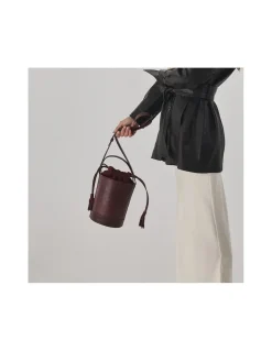 MONPIEL Bolso Redondo Cubo Pequeno*Mujer Bolsos De Piel Pequeños|Bolsos Piel Mujer