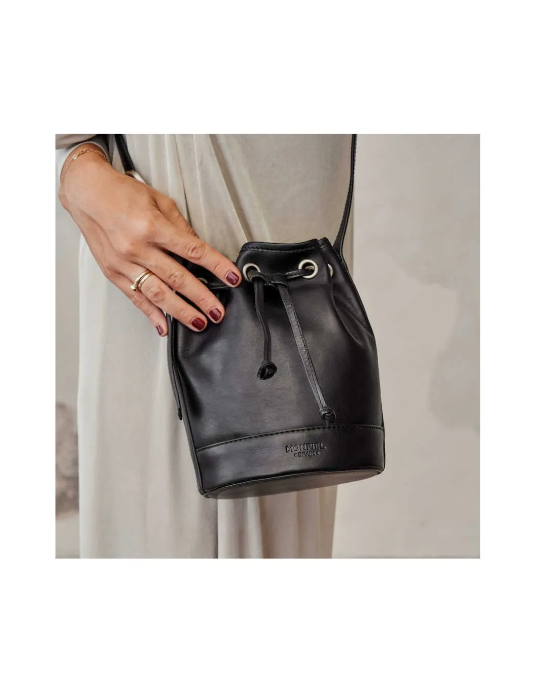 MONPIEL Bolso Saco Bombonera Pequeno*Mujer Bolsos De Piel Pequeños|Bolsos Piel Mujer