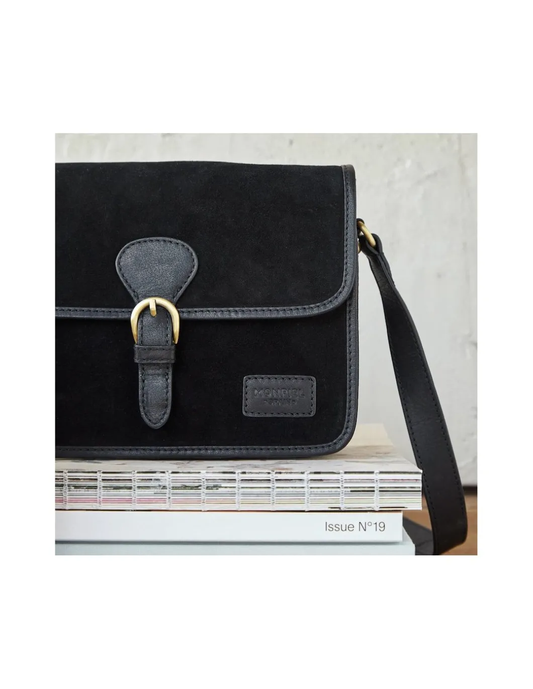 MONPIEL Bolso Satchel Hebilla*Mujer Bolsos De Piel Medianos|Bolsos Piel Mujer