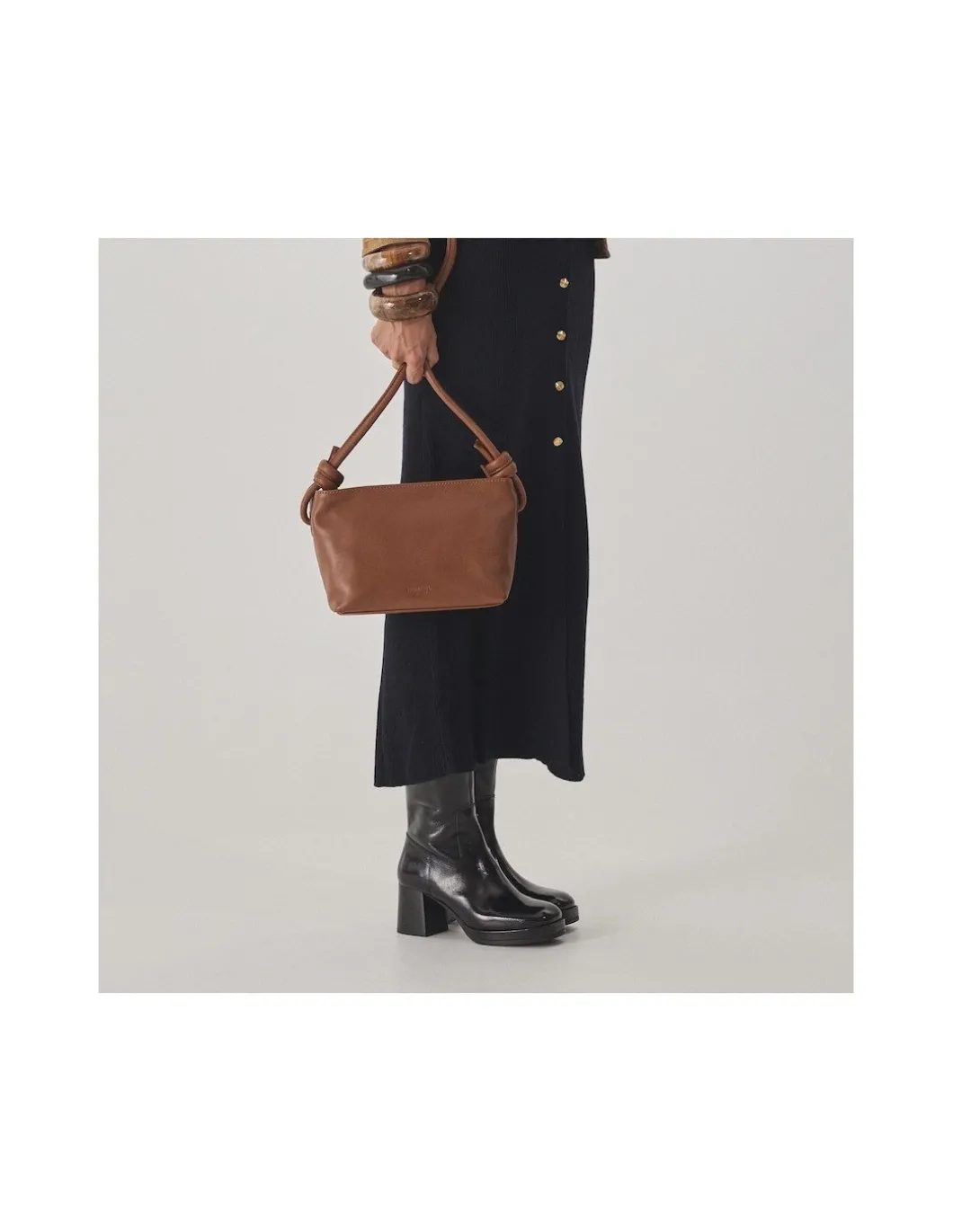 MONPIEL Botin de plataforma Claudia*Mujer Botines Piel Mujer