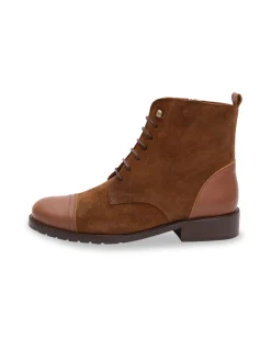 MONPIEL Botin Mujer con Cordones Satur*Mujer Outlet Mujer|Botines Piel Mujer
