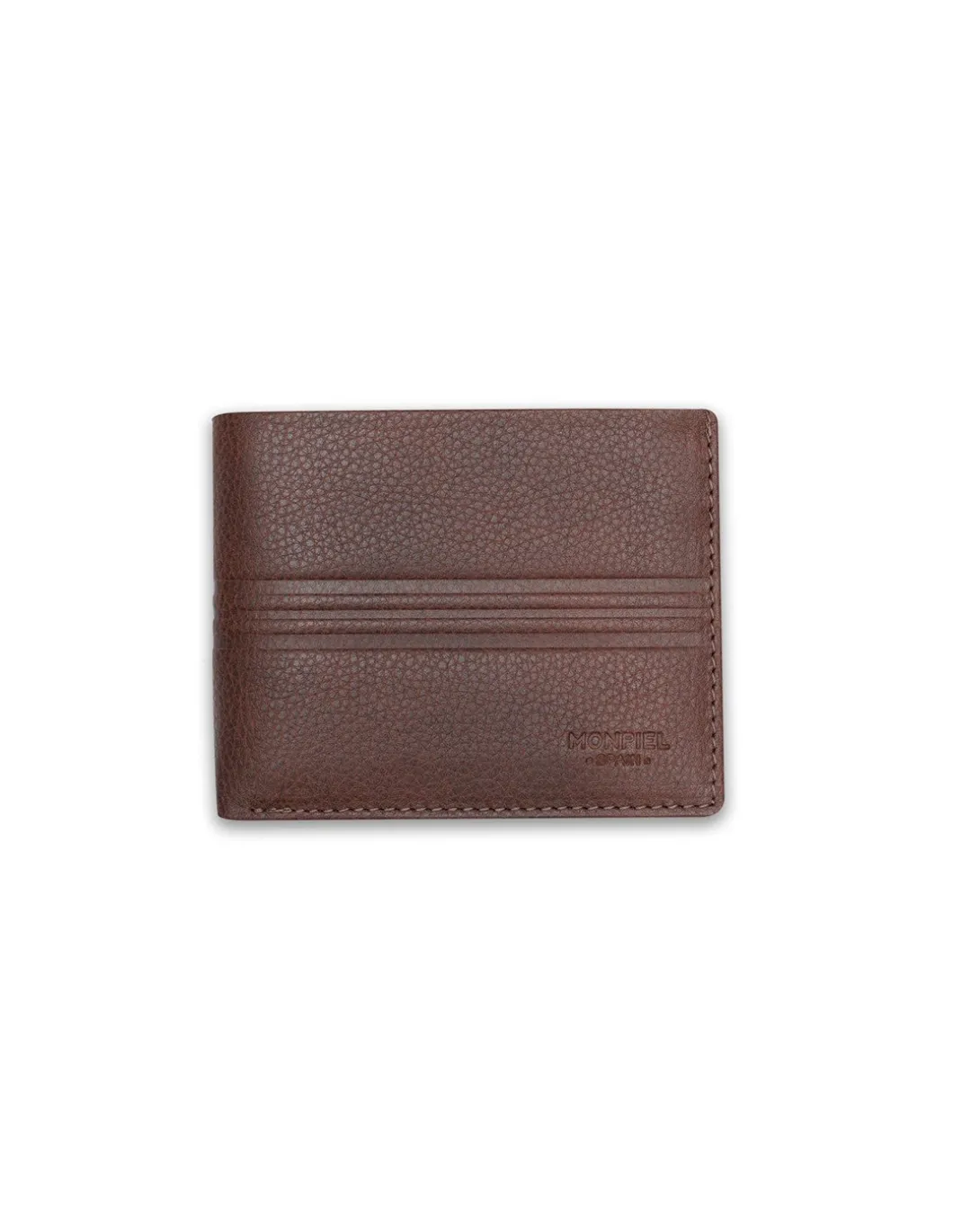 MONPIEL Cartera Americana Grande con Monedero Cuero*Hombre Carteras Hombre Piel