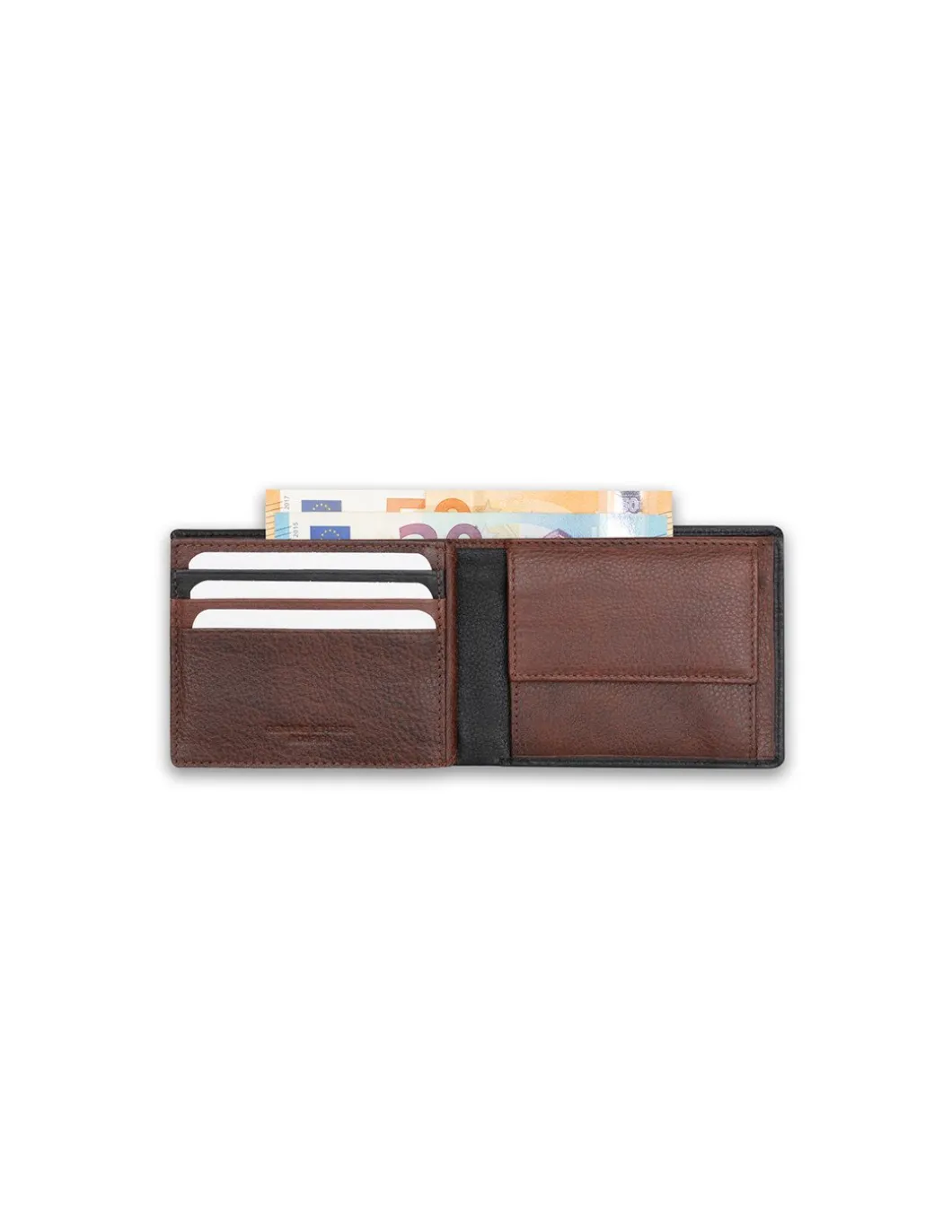 MONPIEL Cartera Americana Grande con Monedero Cuero*Hombre Carteras Hombre Piel