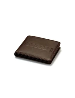 MONPIEL Cartera Americana Grande con Monedero Mountain*Hombre Carteras Hombre Piel